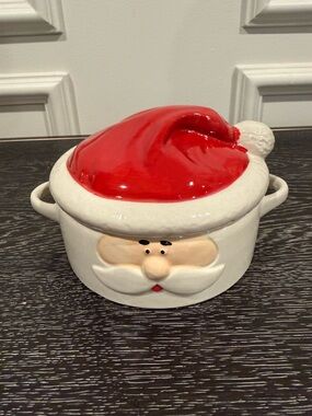Wild Eye Designs Santa Claus Brie Cheese Baker Holiday Serve